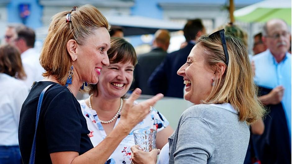Harbourclub: Chefs und Gäste in bester Plauderlaune