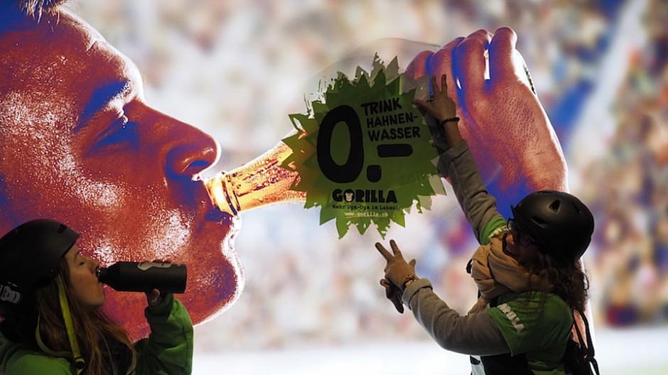 Guerilla-Aktion: Coca-Cola nervt sich über Gorilla