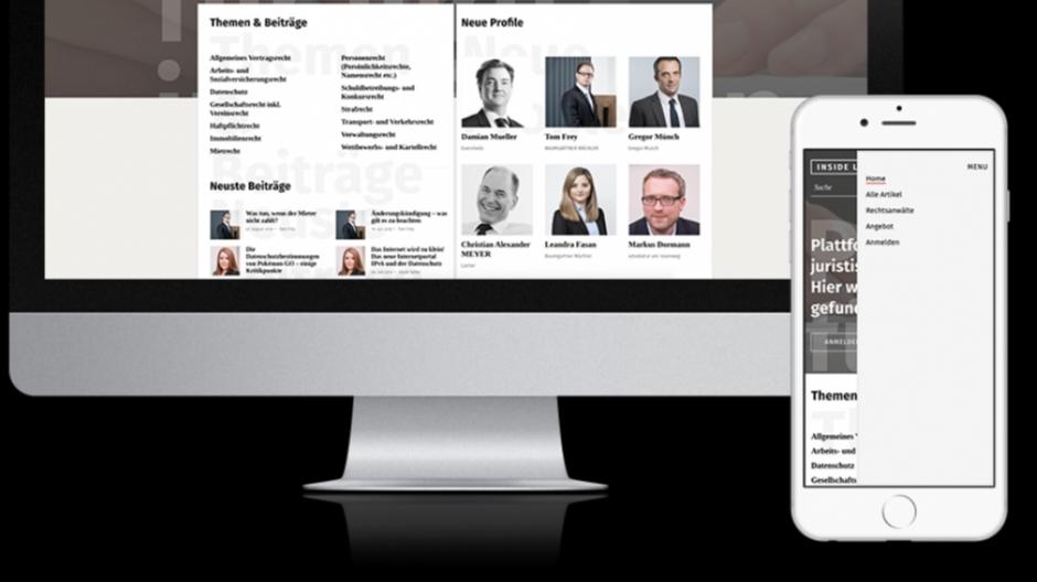 Dream Production: Content­-Marketing­-Plattform für Anwälte und Juristen