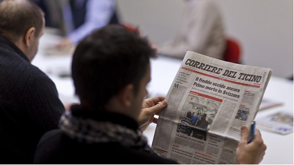 Publicitas: «Corriere del Ticino» als Kunden verloren