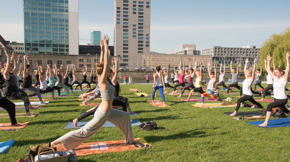 Statement: Yoga-Guerilla-Aktion mit Wasa