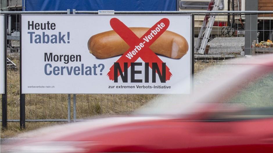 Tabakwerbung: Das Cervelat-Sujet überzeugt nicht