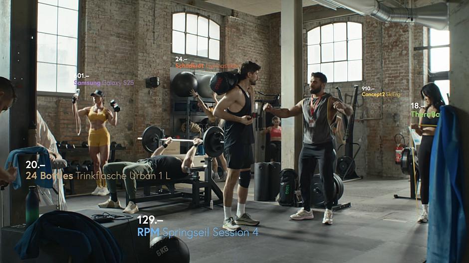 Digitec Galaxus: Das Fitnessstudio als Treffpunkt für Vorsätze