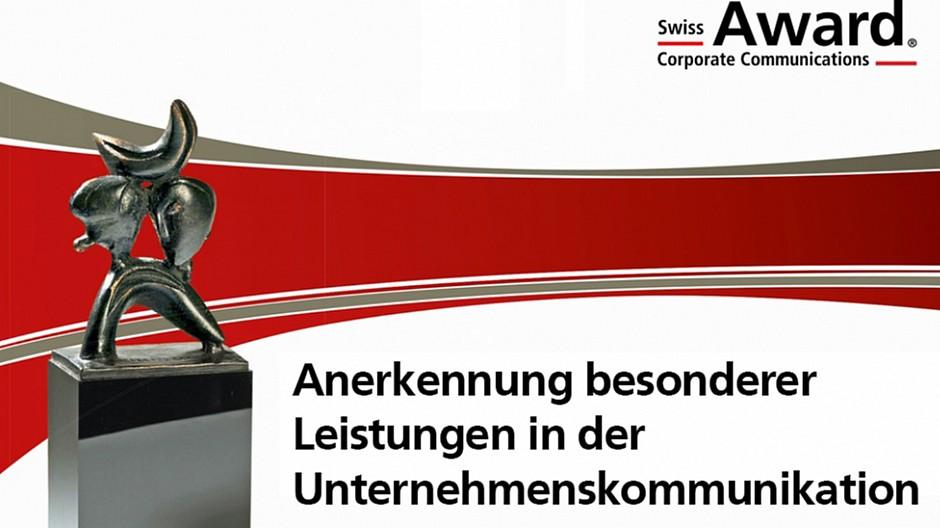 Swiss Award Communications 2016: Das sind die Nominierten