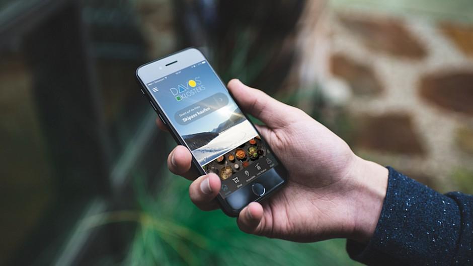 Spot Werbung: Davos-Klosters-App neu in Szene gesetzt