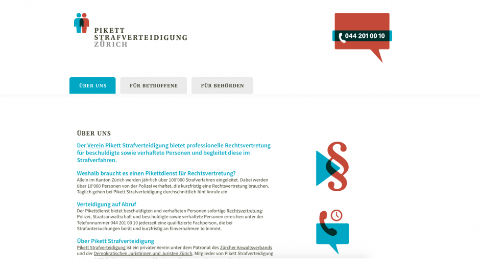 Open Up: Rechtsschutz verständlich visualisiert