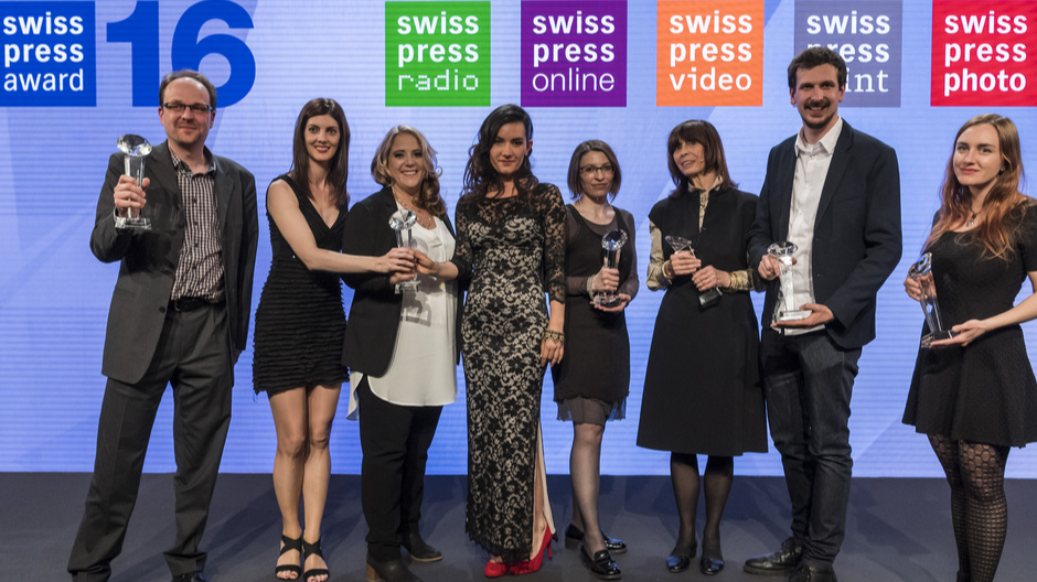 Swiss Press Award: Frauen räumen Preise ab