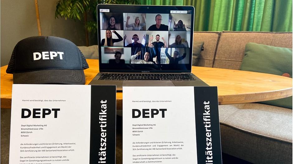 IAB Switzerland: Dept wird doppelt ausgezeichnet
