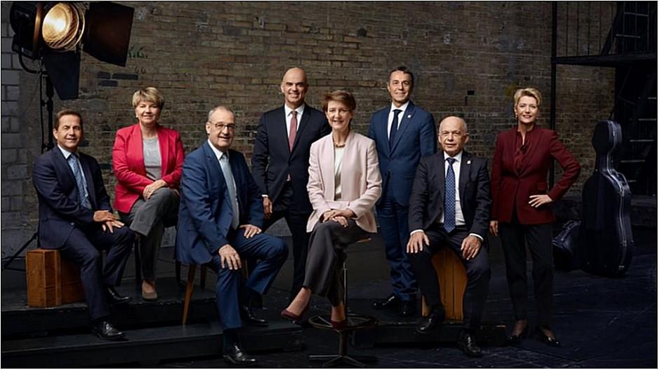 Bundesratsfoto 2020: Bundesrat wollte sich als Beatles inszenieren