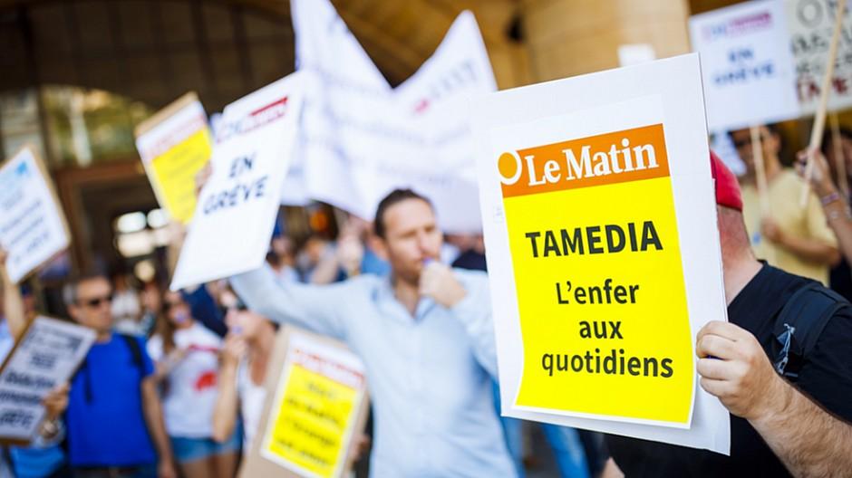 Streik bei Tamedia Romandie: Deutschschweizer zeigen sich solidarisch