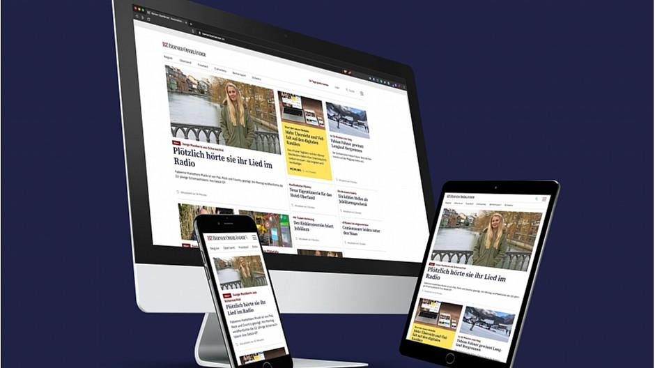 Berner Zeitung: Die BZ hat einen neuen Webauftritt
