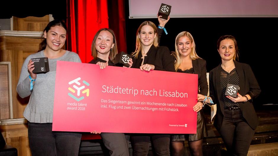 Media Talent Award 2018: Die Gewinnerinnen reisen nach Lissabon
