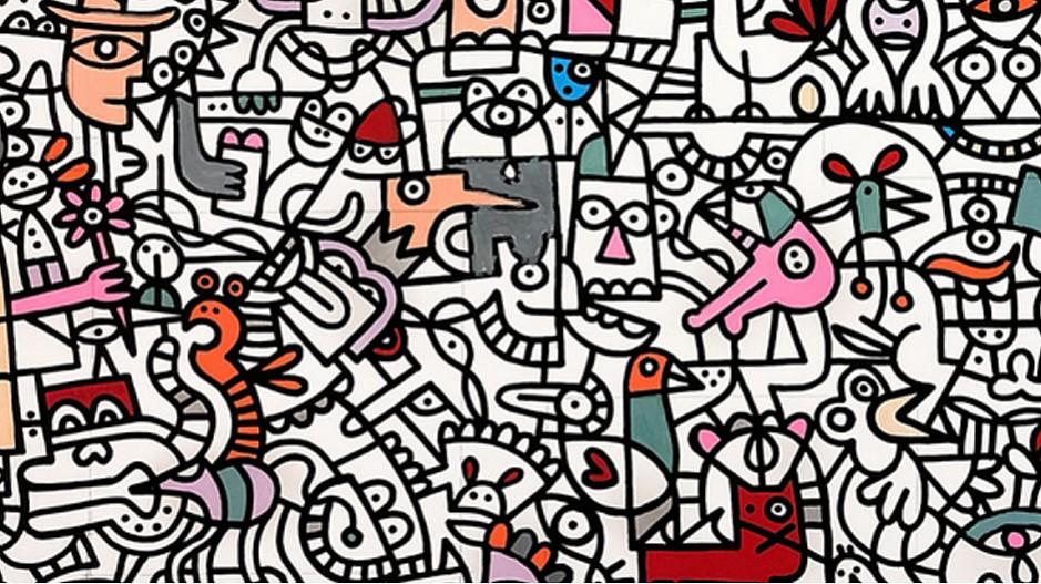 Fredinko Live-Painting: Die Hälfte der Bilder ist verkauft