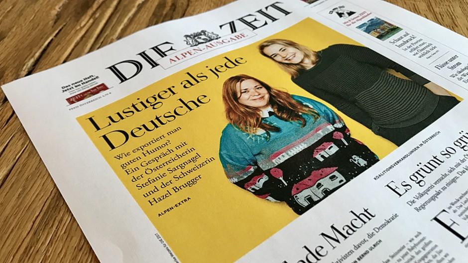 Die Zeit: Die neue Alpen-Ausgabe wird ausgebaut