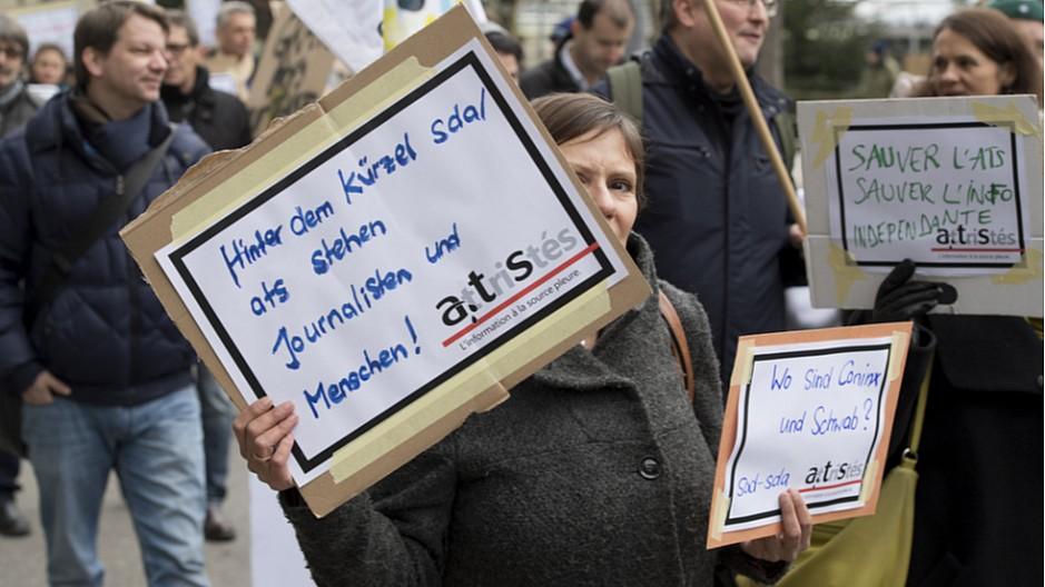 Abbau bei der SDA: Die Redaktion streikt am Mittwoch weiter