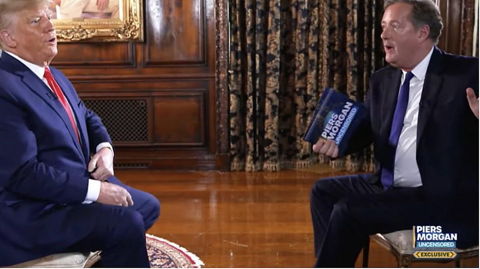 Piers Morgan: Donald Trump stürmt wütend aus Interview