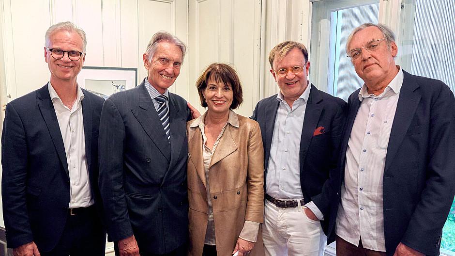 Chalet Muri: Doris Leuthard lobt Werk von Christian Scholz