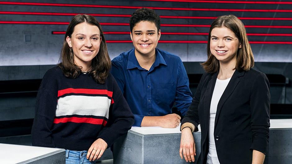 YouNews: Drei Gymnasiasten moderieren SRF-«Arena»
