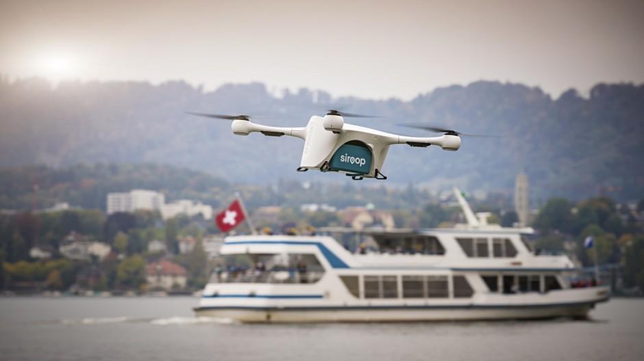 Siroop: Drohne über Zürich auf Kollisionskurs