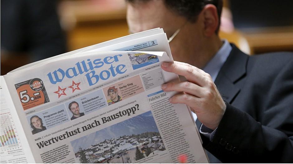 Mengis Druck und Verlag: «Walliser Bote» wird nun bei Tamedia gedruckt