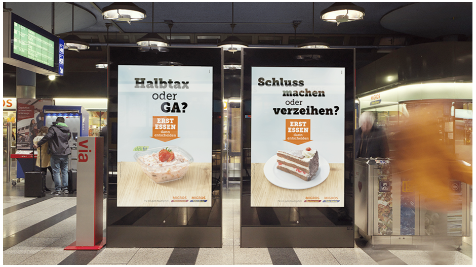 Inhalt&Form: Die Migros hilft bei wichtigen Entscheidungen