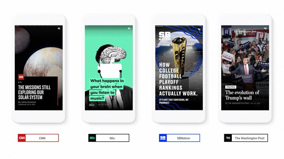 Google: Eigene Version von Snapchat-Storys lanciert