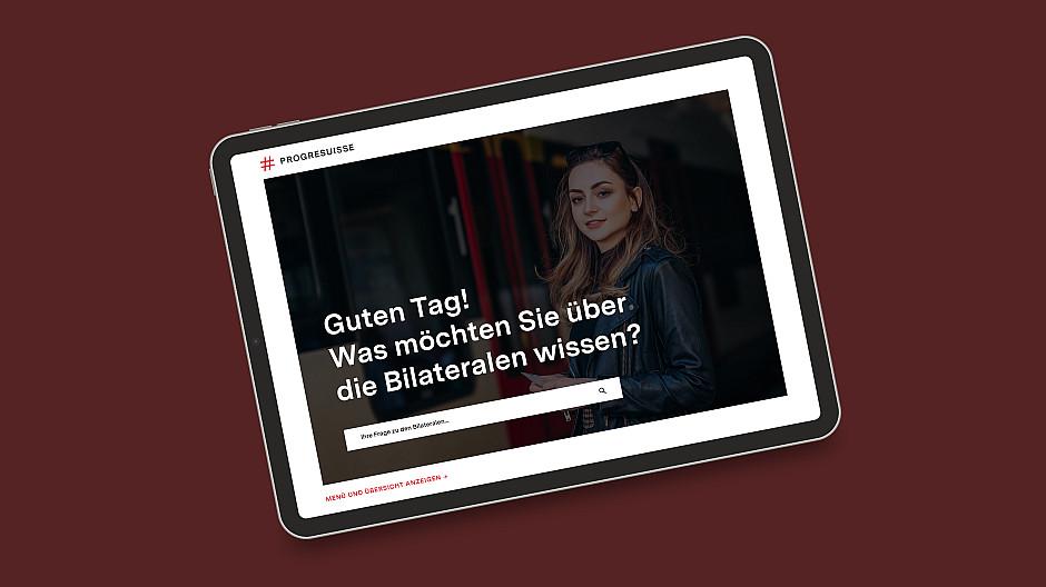 Andreas Räber: Ein Chatbot für die Bilateralen