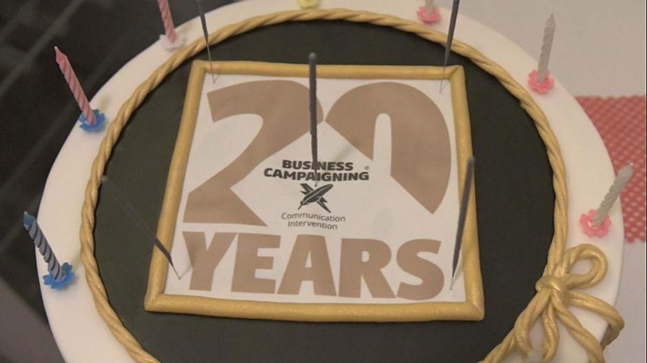 Business Campaigning: Ein Fest zum 20-Jahr-Jubiläum