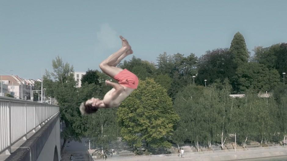 Halsundbeinbruch Film: Ein Frontflip durch drei Locations