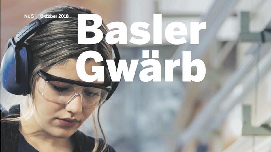 Basel West: Ein neuer Look für die Gewerbe-Zeitschrift