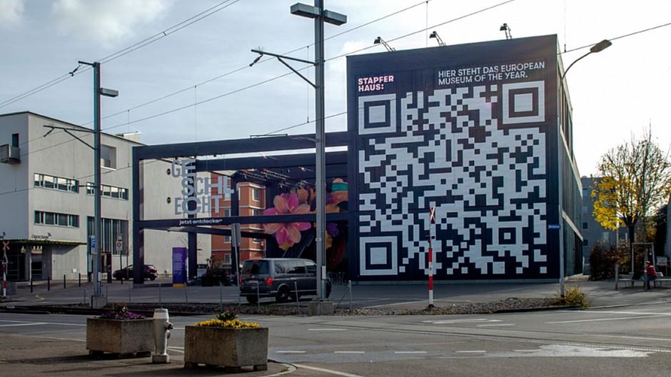Rod: Ein riesiger QR-Code für das Stapferhaus