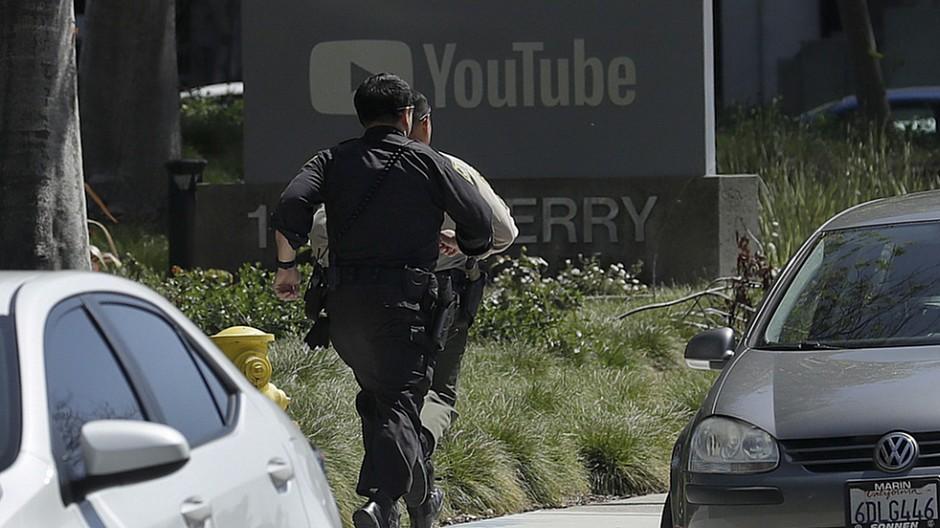YouTube: Eine Tote und vier Verletzte nach Schiesserei