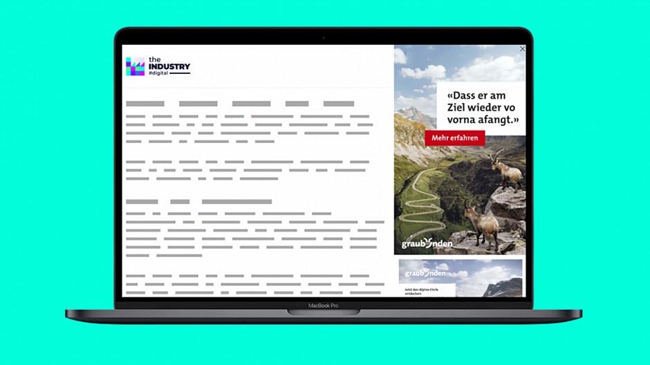 The Industry: Eine unendlich lange Displaywerbung