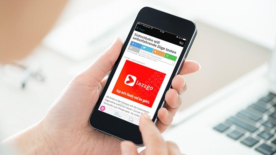 In Flagranti Communication: Ticketlösen überflüssig mit der BLS-App «lezzgo»