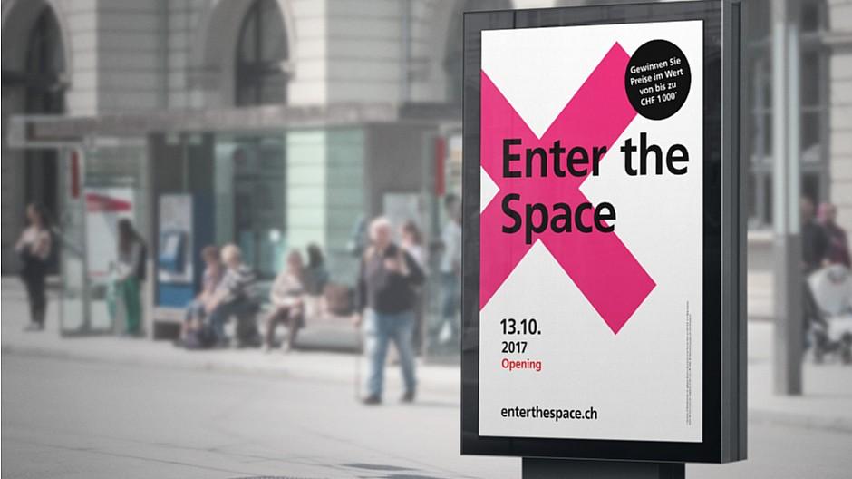 Freundliche Grüsse: Interaktive Schnitzeljagd zum UBS «Concept Space»