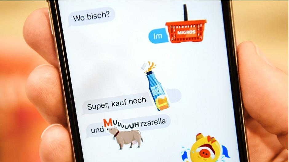 Migros: Erste Schweizer Emojis fürs iPhone