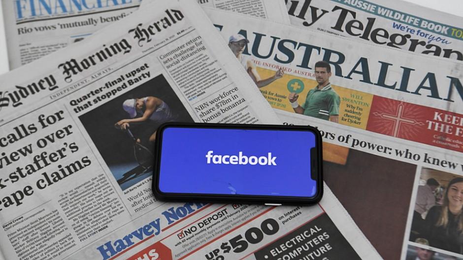 Facebook: Erste Verträge mit australischen Medien