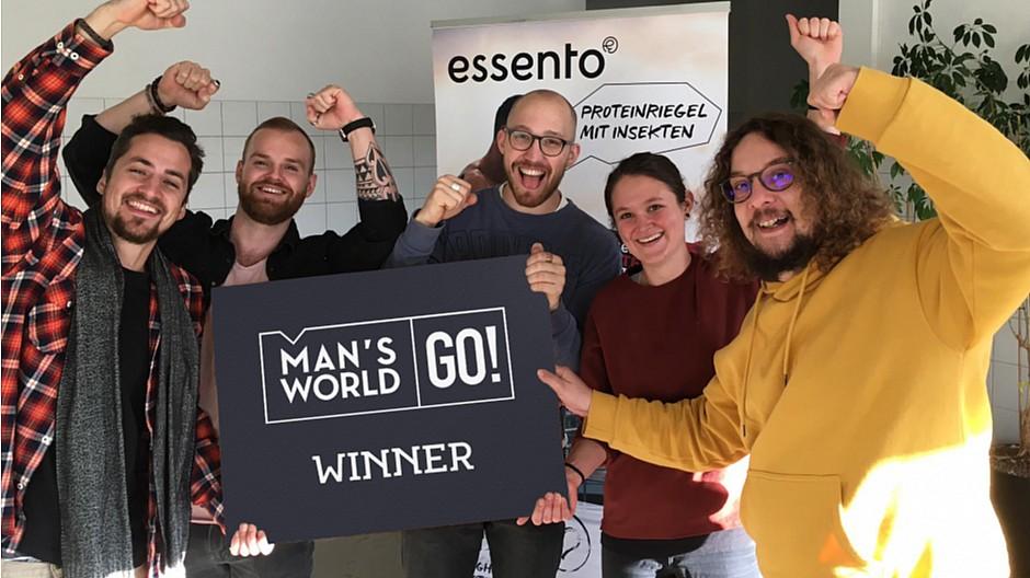 Man's World: Essento gewinnt die Start-up-Challenge
