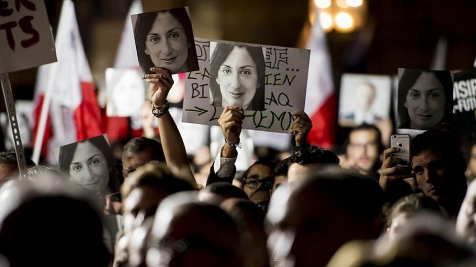 Journalistinnenmord auf Malta: EU-Parlament will Aufklärung
