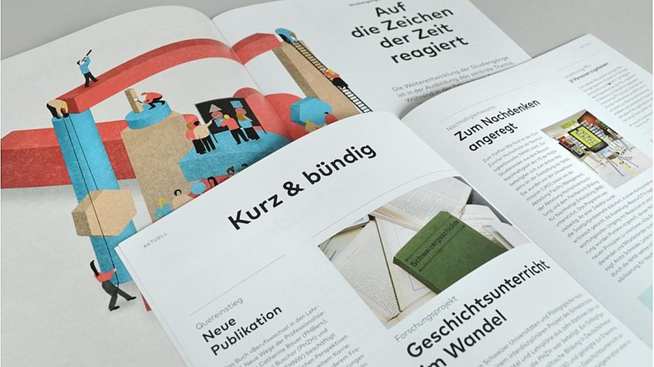 Notice Design: Neues Magazin für PH-Mitarbeitende