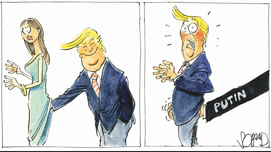 Karikatur des Jahres: Felix Schaad gewinnt mit Trump-Karikatur