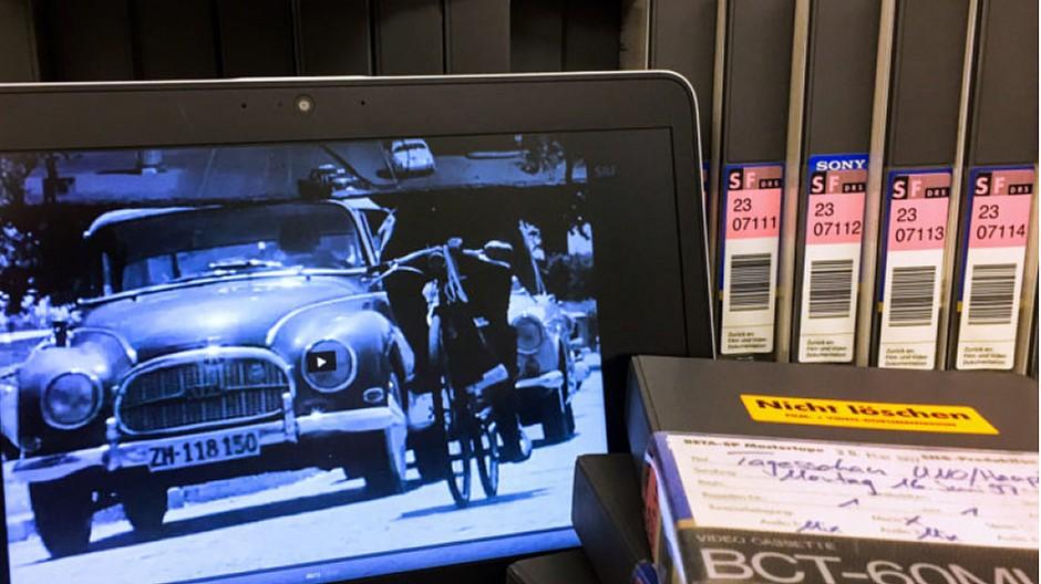 SRF: Fernseharchiv seit 1953 digitalisiert