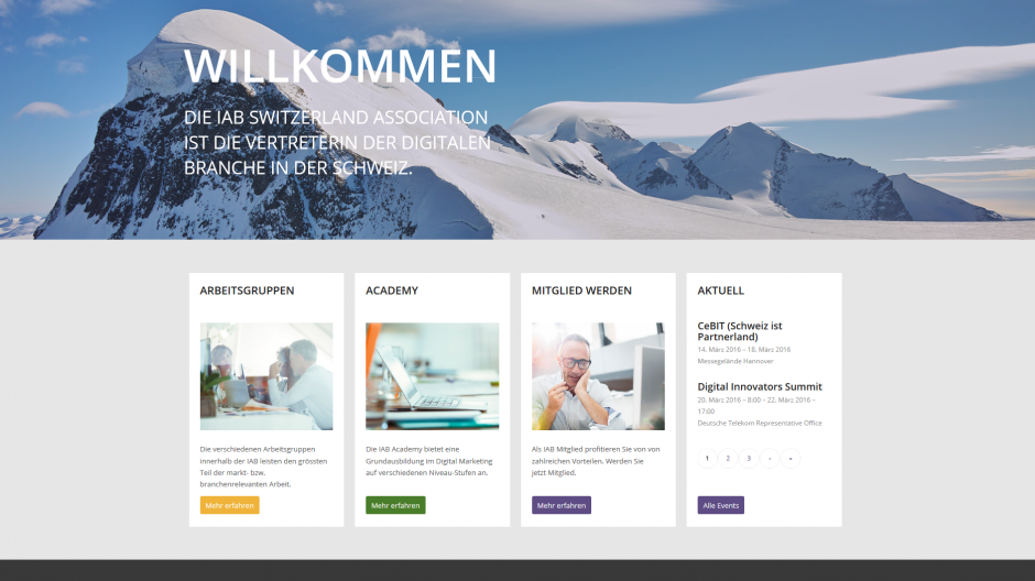 Futurecom: Neuer Online-Auftritt für IAB Switzerland