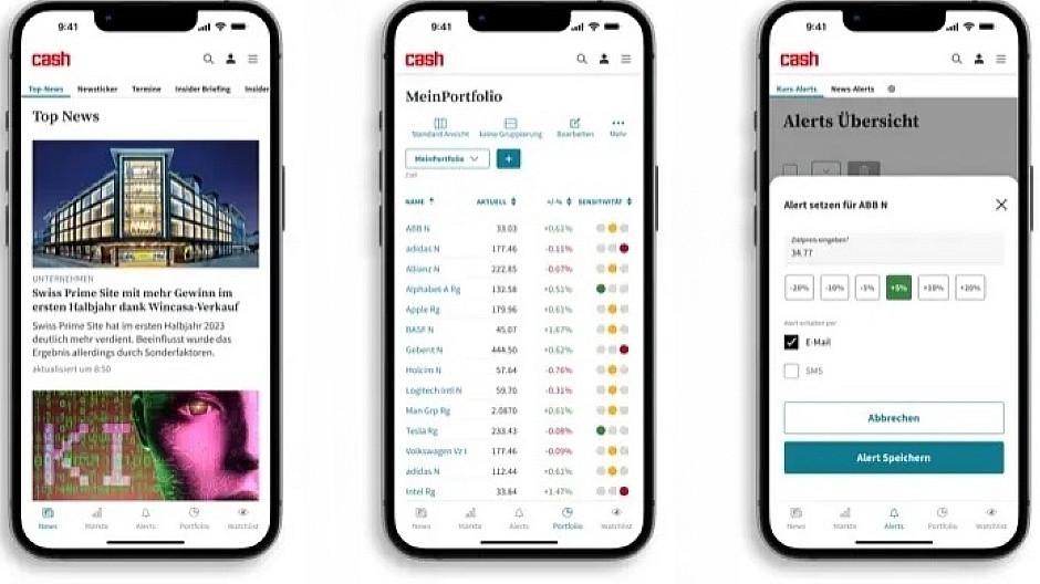 Rasch: Finanzplattform Cash hat App überarbeitet