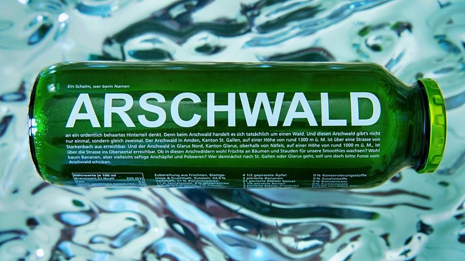 PAM Advertising: Flaschentexte für das Schweizer Publikum