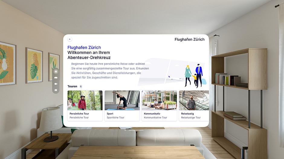Unic: Flughafen Zürich lanciert Spatial App