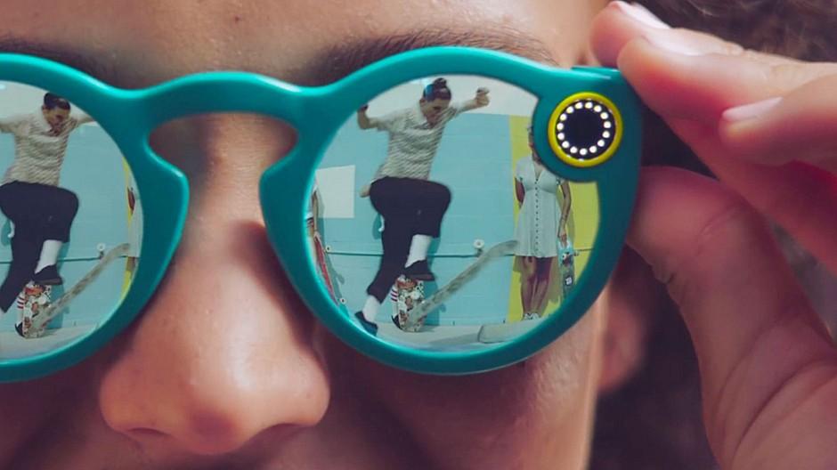 Snapchat: Foto-Sharing-Dienst stellt Sonnenbrille mit Kamera vor