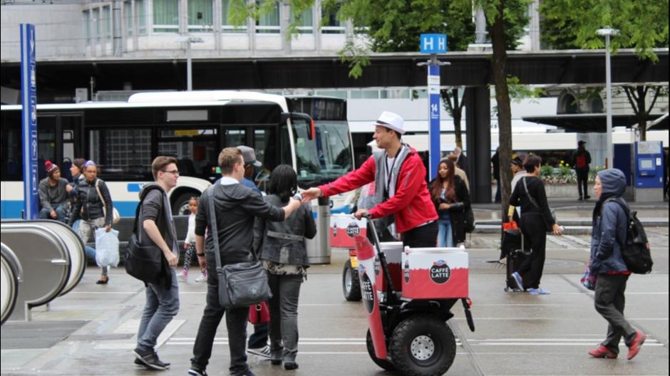 USP Partner: Eisgekühlter Milchkaffee vom Segway