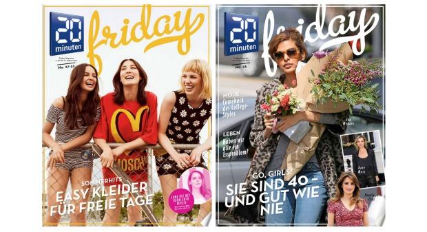"20 Minuten Friday": Das Lifestyle-Magazin geht online