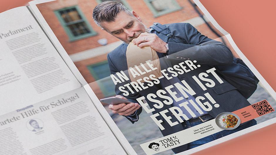 Ringier Advertising: Frische Ideen für Stress-Esser und Co.